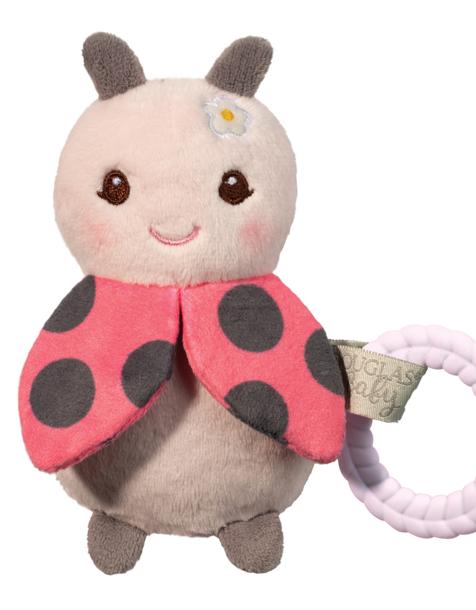 Douglas Cuddle Toys Lia Ladybug Playtivity Rattle
