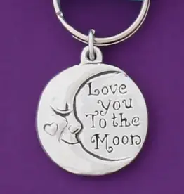 Love To Moon Keychain