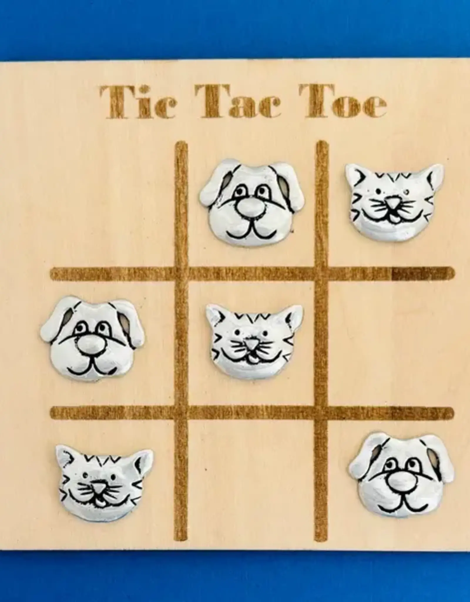 Tic Tac Toe Cat & Dog Travel Game