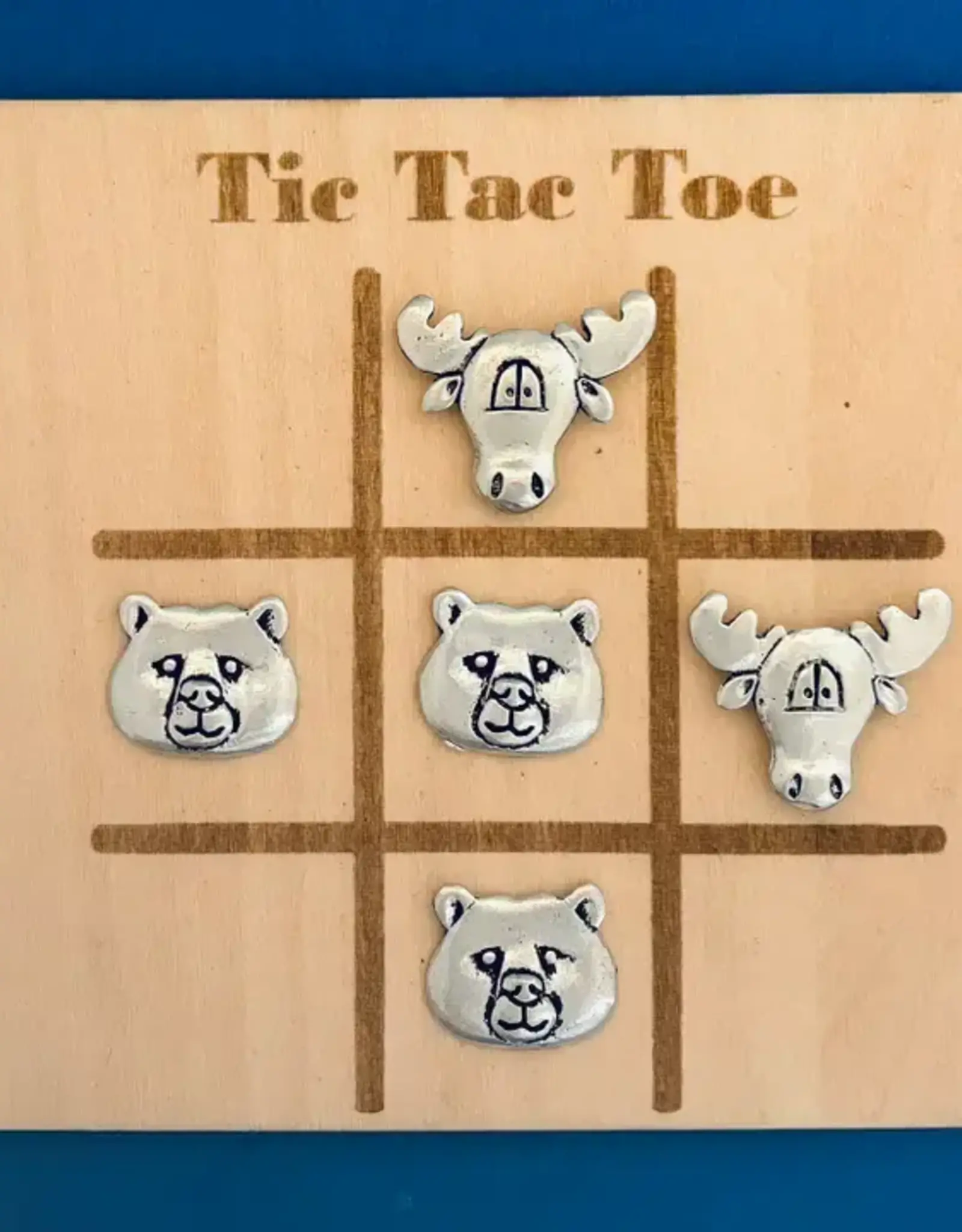 Tic Tac Toe Moose & Bear Travel Game