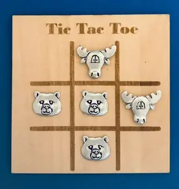 Tic Tac Toe Moose & Bear Travel Game