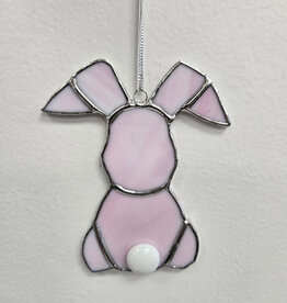 Stained Glass Cottontail Bunny -various colors