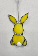 Stained Glass Cottontail Bunny -various colors