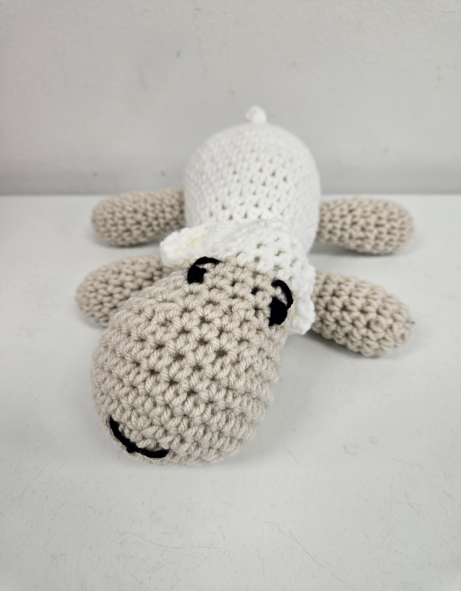 Crocheted Small Stuffie - Lamb