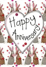 Alex Clark Anniversary Card - Rabbit Anniversary