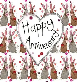 Alex Clark Anniversary Card - Rabbit Anniversary