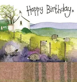 Alex Clark Birthday Card - Fields of Dreams