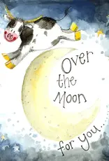 Alex Clark Romance Card - Moon and Starlight