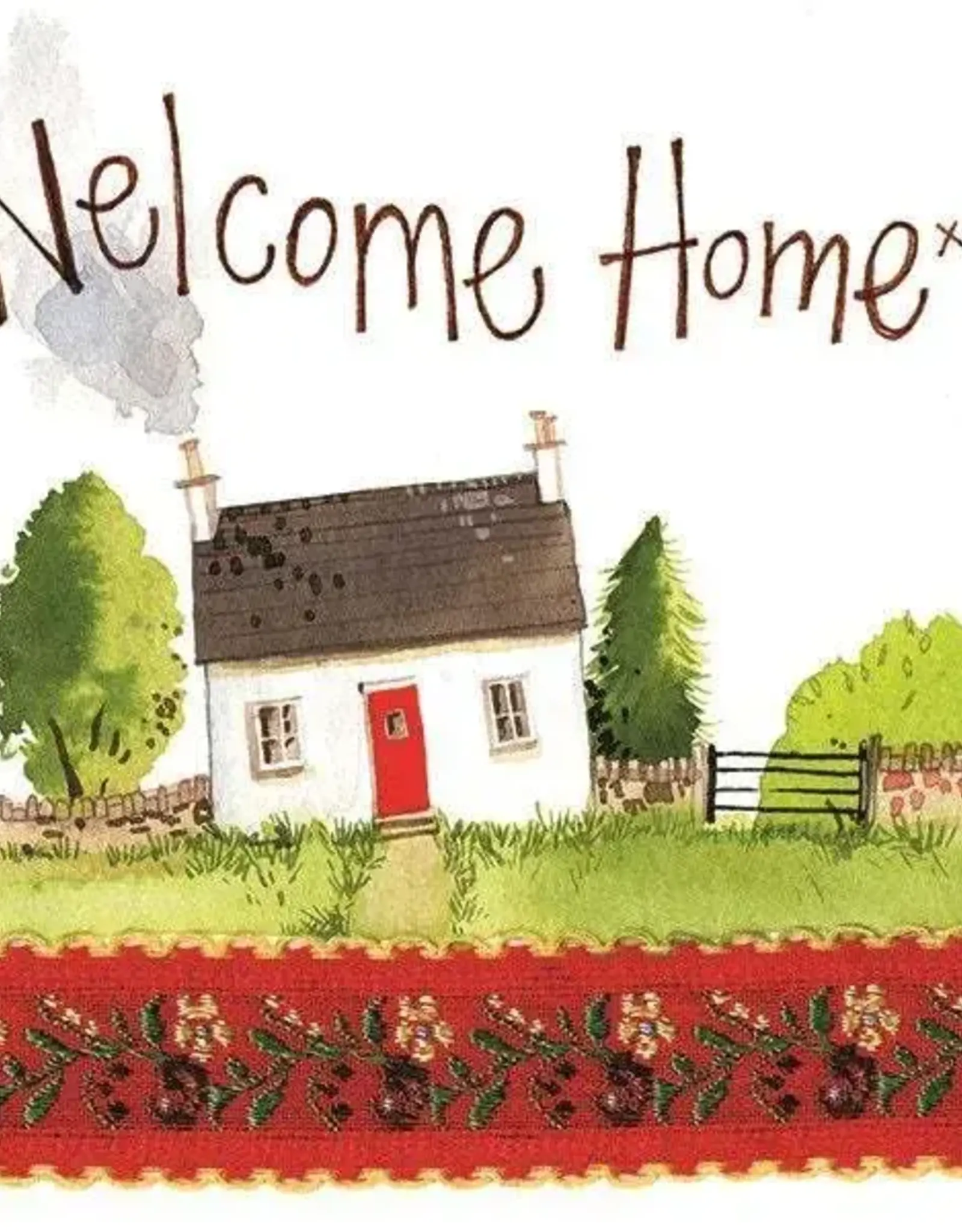 Alex Clark New Home Card - Welcome Home