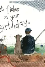 Alex Clark Birthday Card - Best Fishes