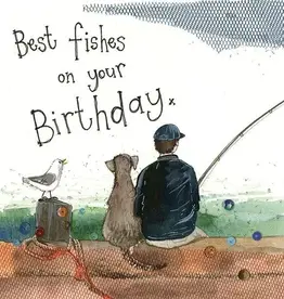 Alex Clark Birthday Card - Best Fishes