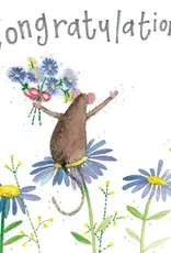 Alex Clark Congratulations Card - Mouse