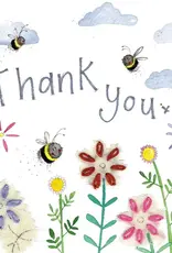 Alex Clark Thank You Card - Bees