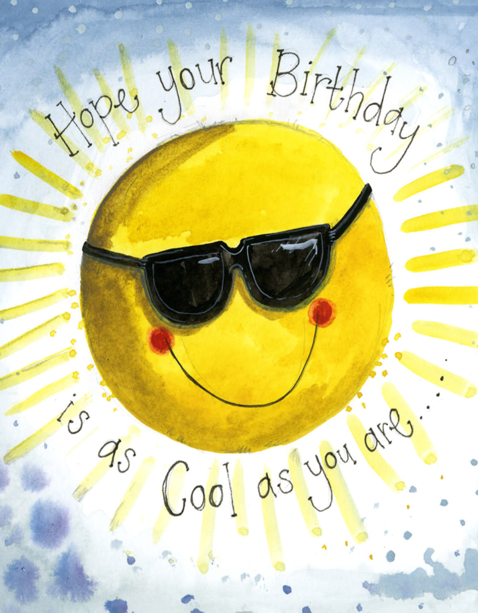 Alex Clark Birthday Card - Summer Sunshine