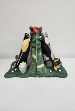 Vintage Golf-Themed Bookends