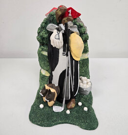 Vintage Golf-Themed Bookends