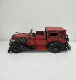 Vintage Red Metal Car