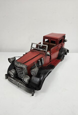 Vintage Red Metal Car