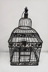 Black Metal Birdcage