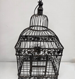Black Metal Birdcage