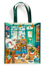 Reusable Shopping Bag - Bookshop Afternoon