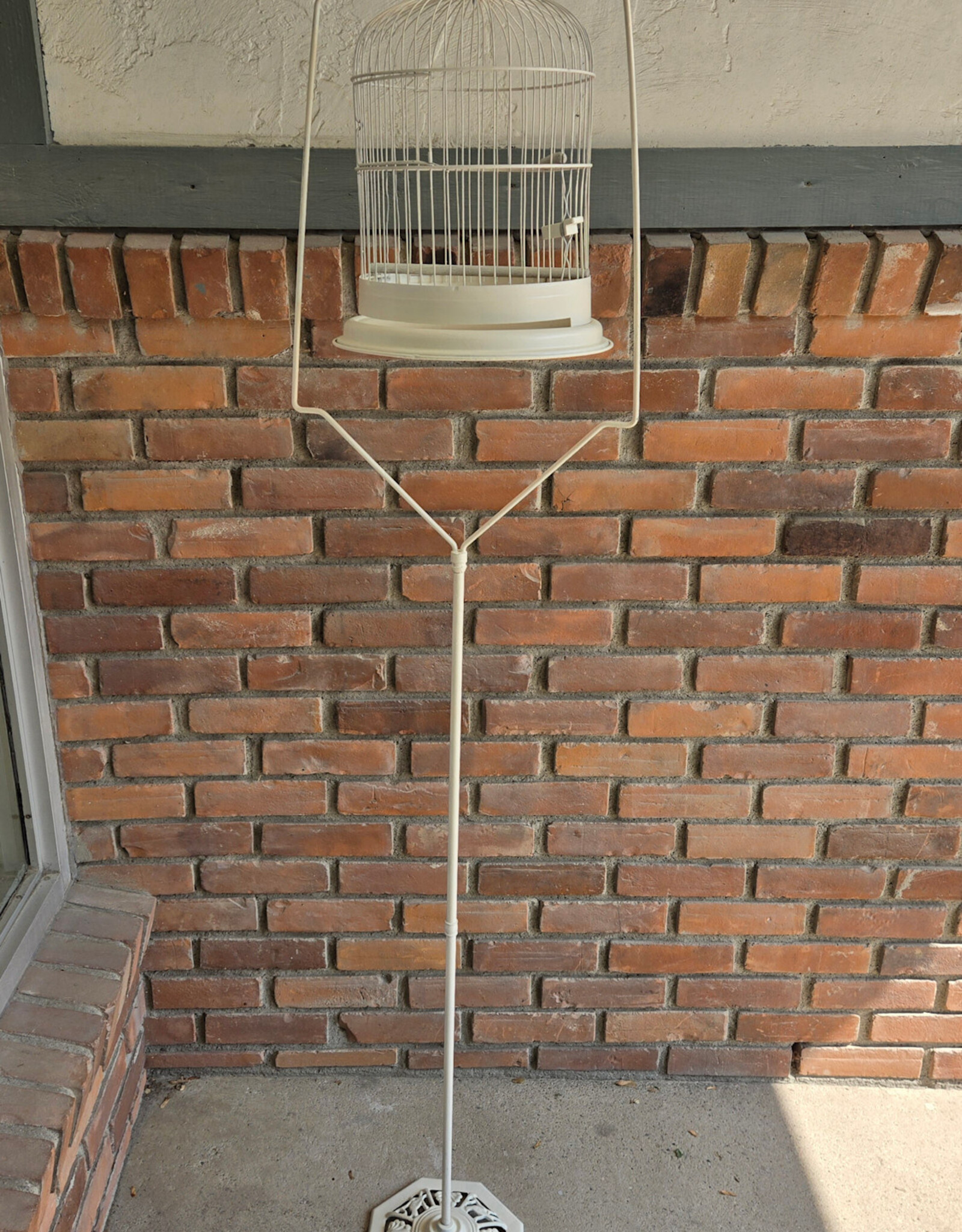 Vintage Bird Cage w/Stand