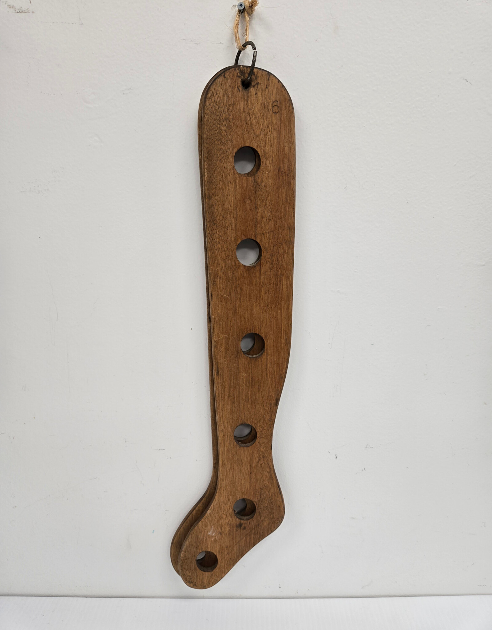 Vintage Childs Wooden Sock Stretcher - pair