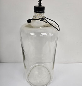 Vintage  Glass Fuel Jar