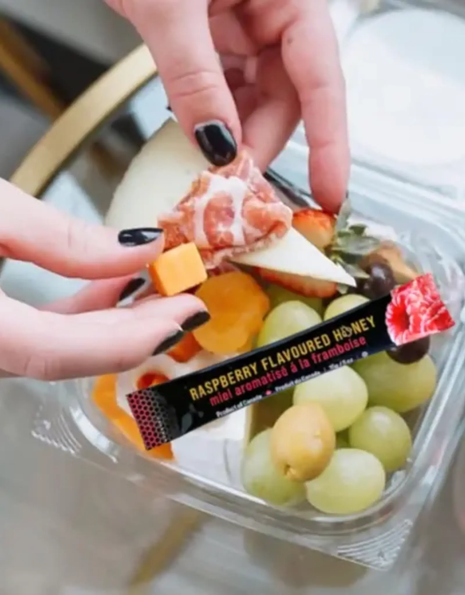 Mini Squeeze Honey Pack - Raspberry