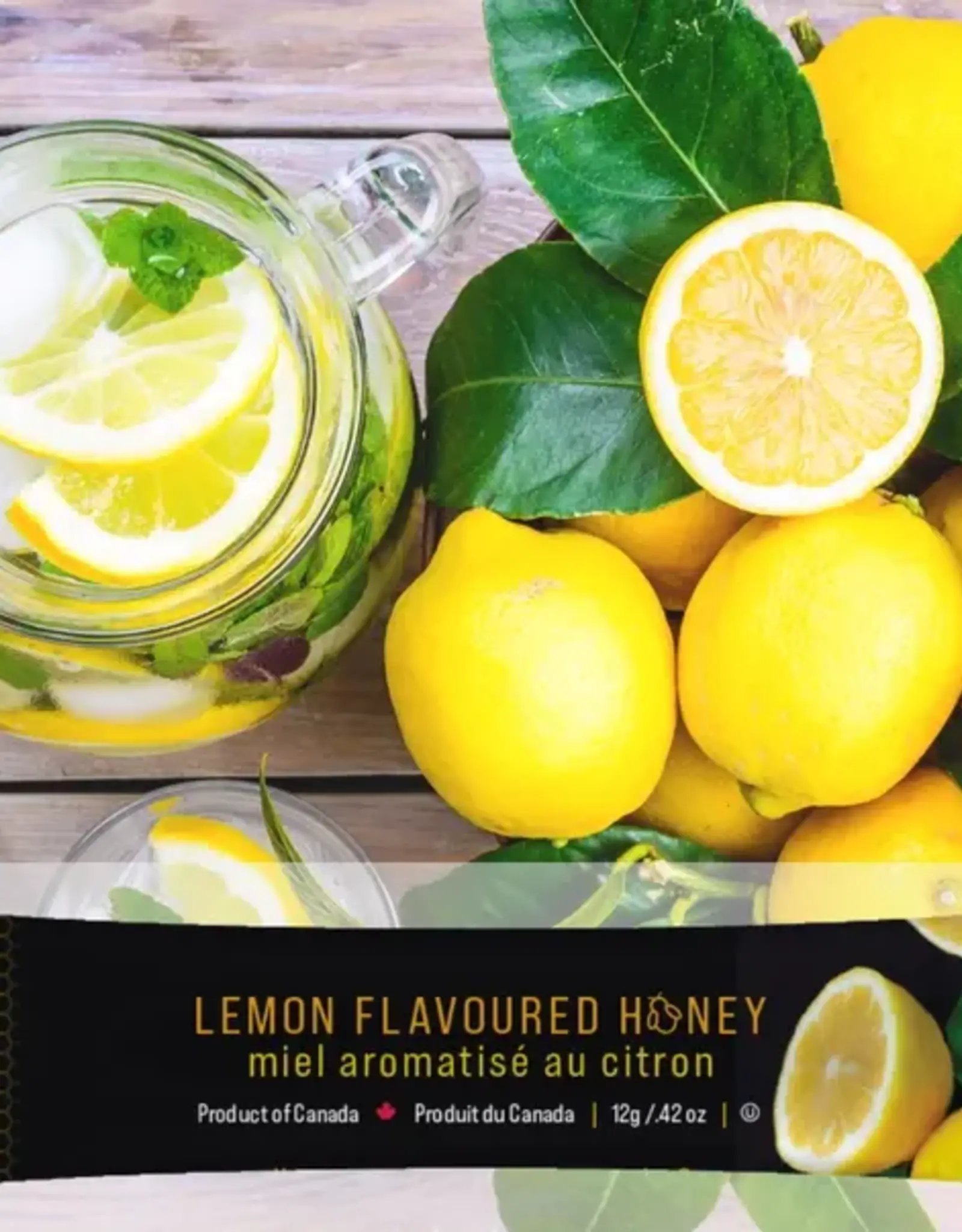 Mini Squeeze Honey Pack - Lemon