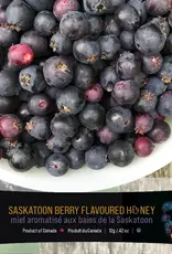 Mini Squeeze Honey Pack - Saskatoon Berry