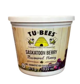 375g Honey Tub - Saskatoon Berry