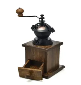 Manual Coffee Grinder - Rollie - Robles Wood