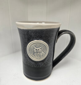 Black & White Medallion Mug - Owl