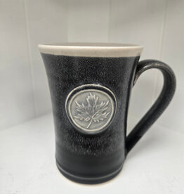 Black & White Medallion Mug - Maple Leaf
