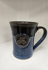Blue Stone Medallion Mug - Cyclist