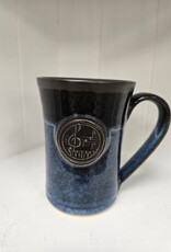 Blue Stone Medallion Mug - Music