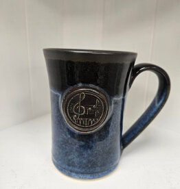 Blue Stone Medallion Mug - Music
