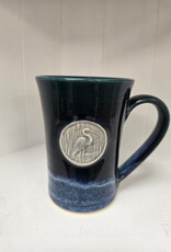 Teal Medallion Mug - Heron