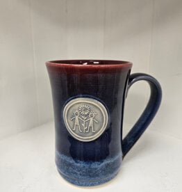Cranberry Medallion Mug - Friends