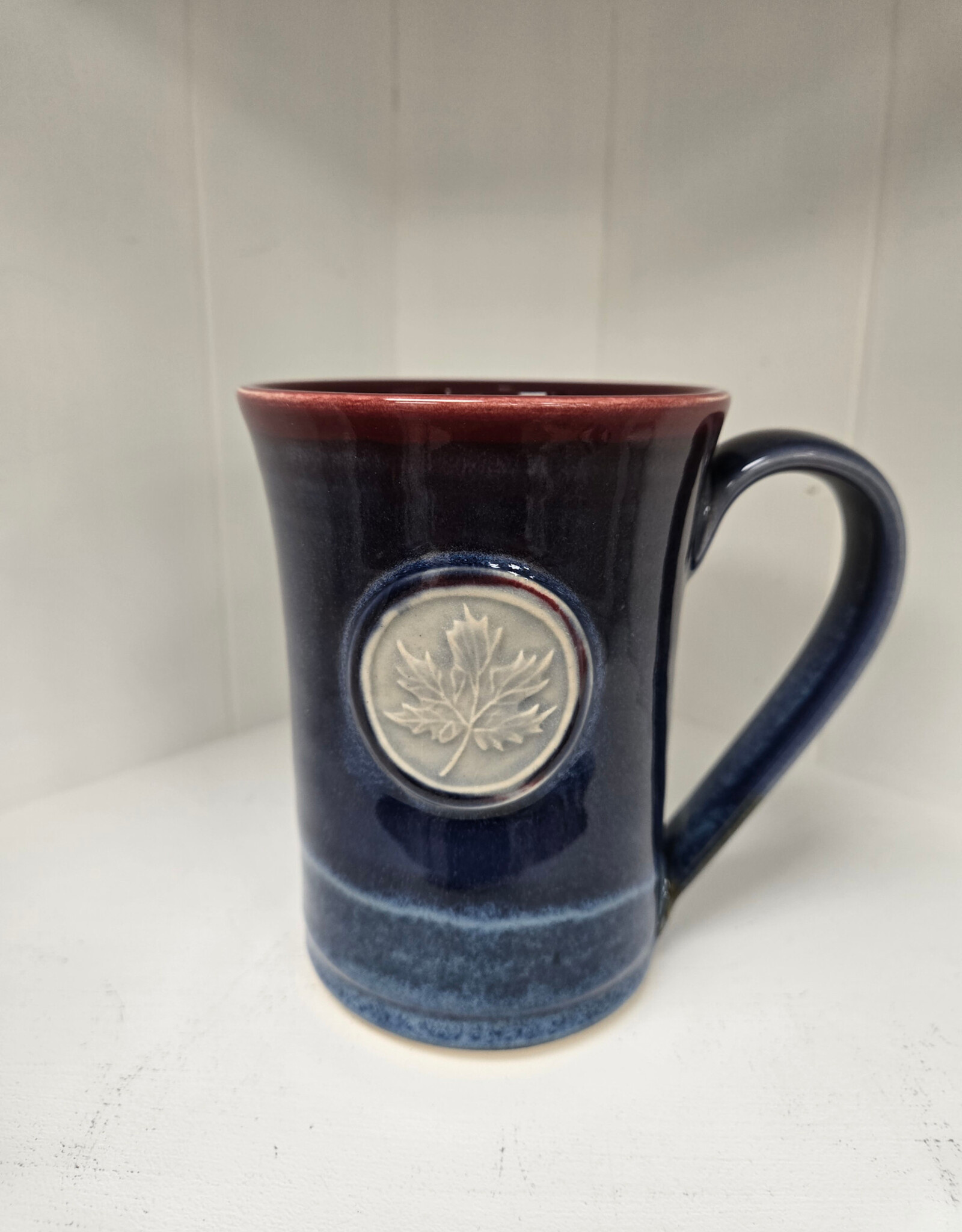 Cranberry Medallion Mug - Maple Leaf