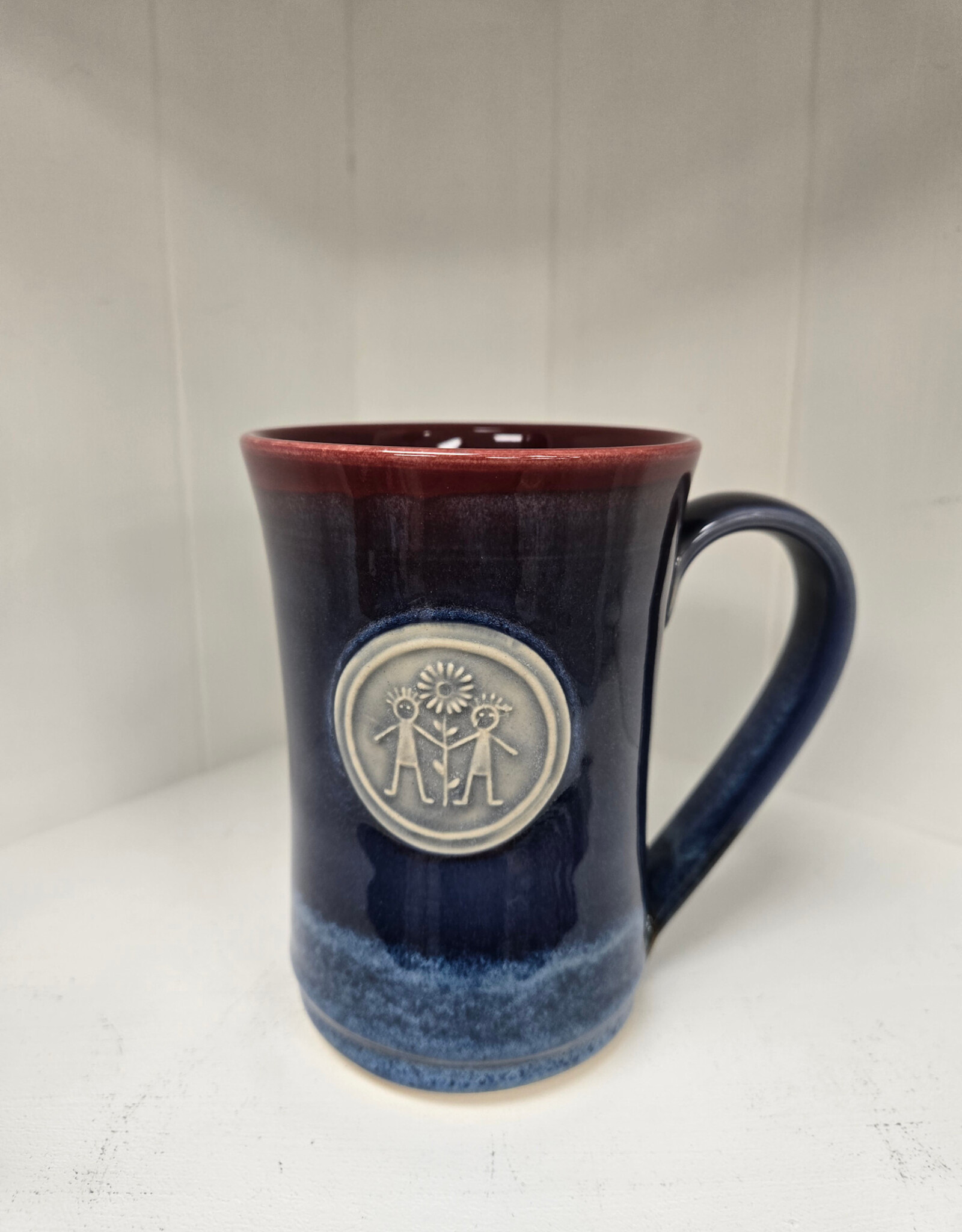 Cranberry Medallion Mug - Friends