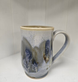 Misty Blue Curved Mug