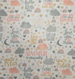 Receiving Blanket - Adventures in Pink