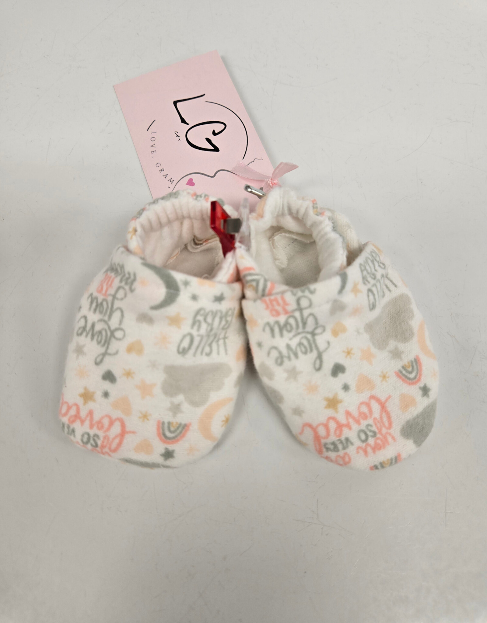 Flannel Slippers - Adventures in Pink