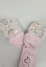 Flannel Mitts - Adventures in Pink