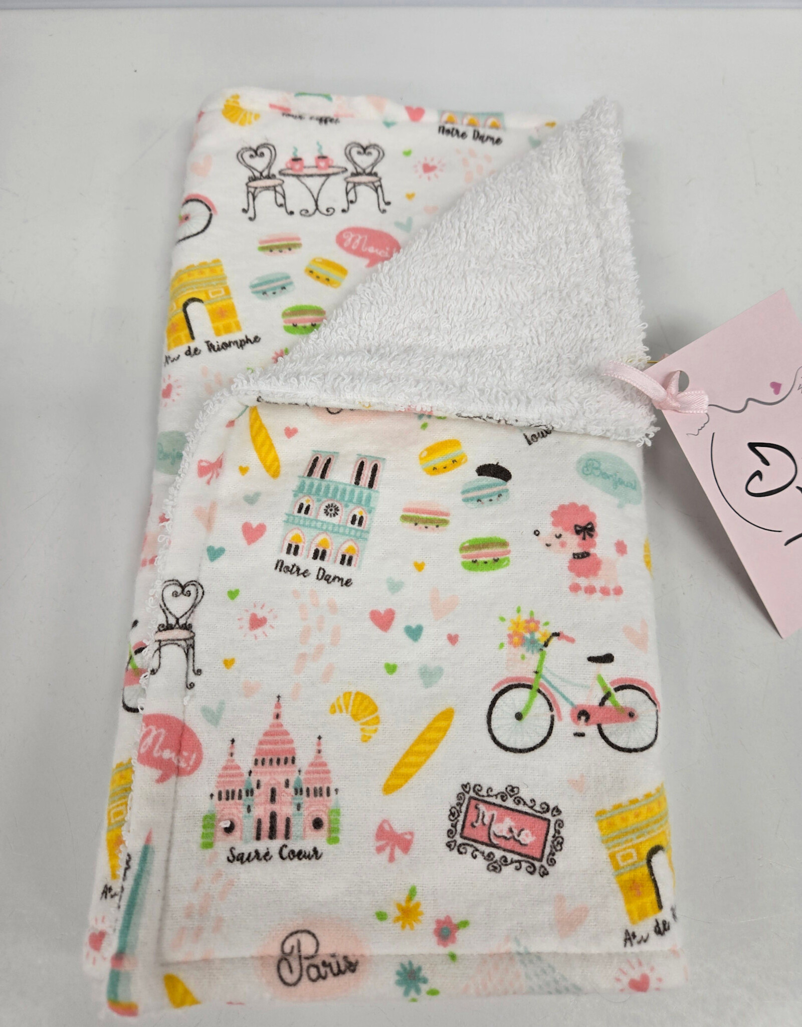 Burp Cloth - Paris