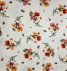 Receiving Blanket - Flowers & Cream