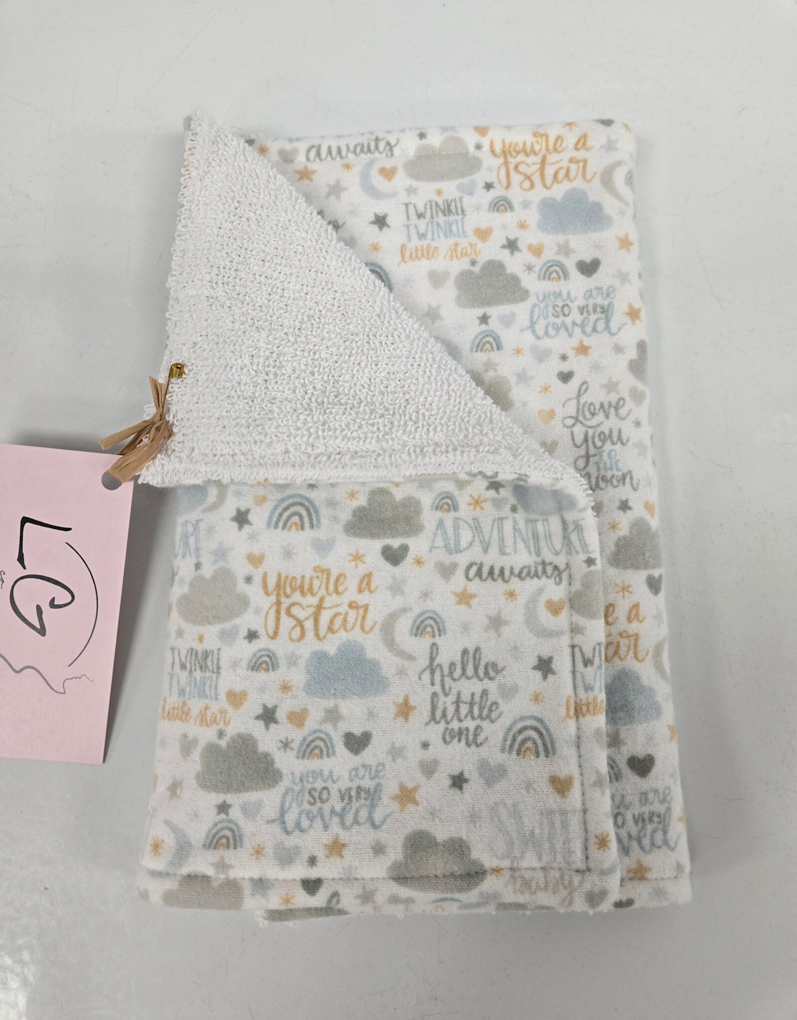 Burp Cloth - Love You to the Moon