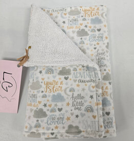 Burp Cloth - Love You to the Moon